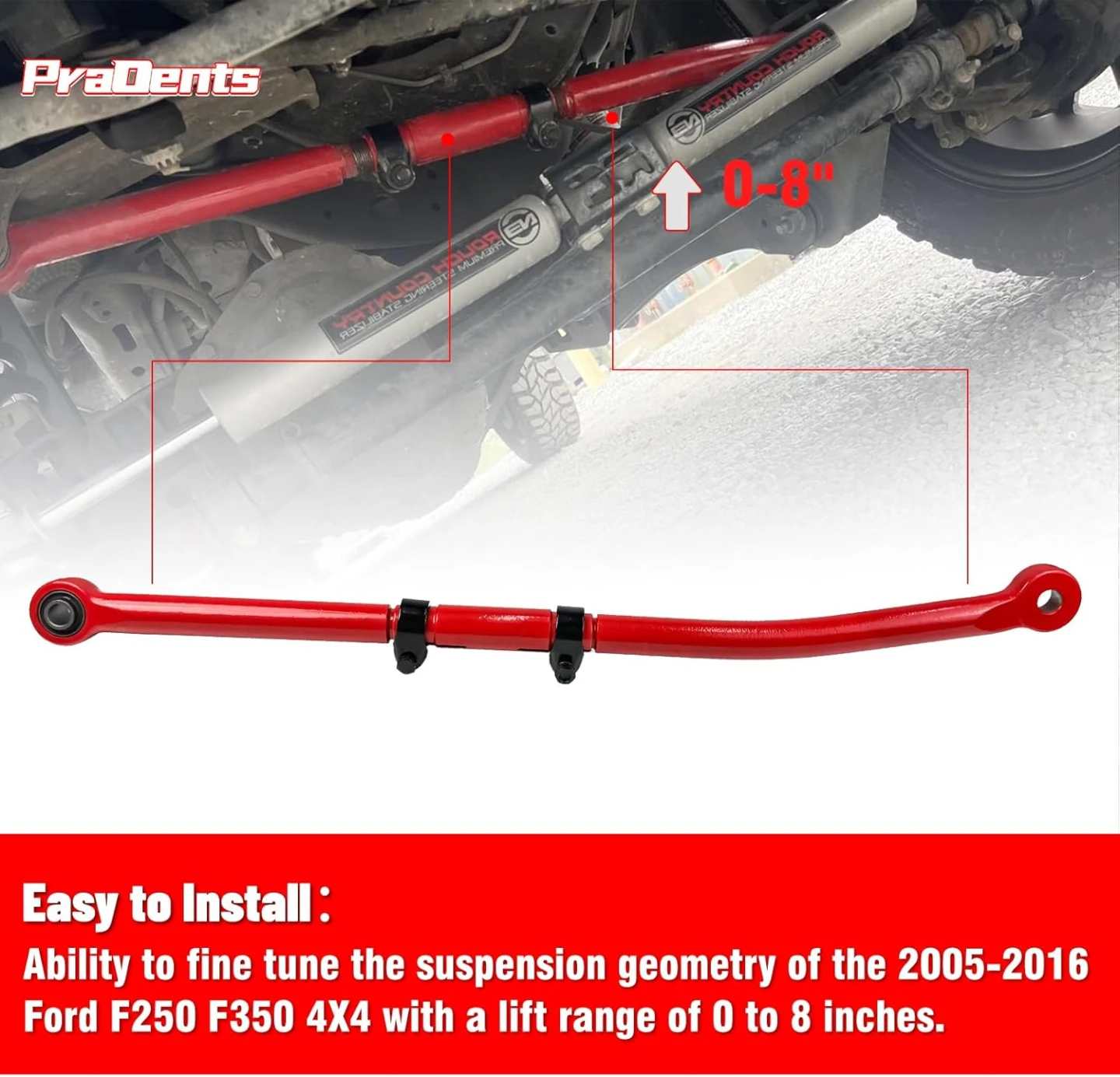 Front Adjustable Track Bar (0-8" Lift) - photo 4