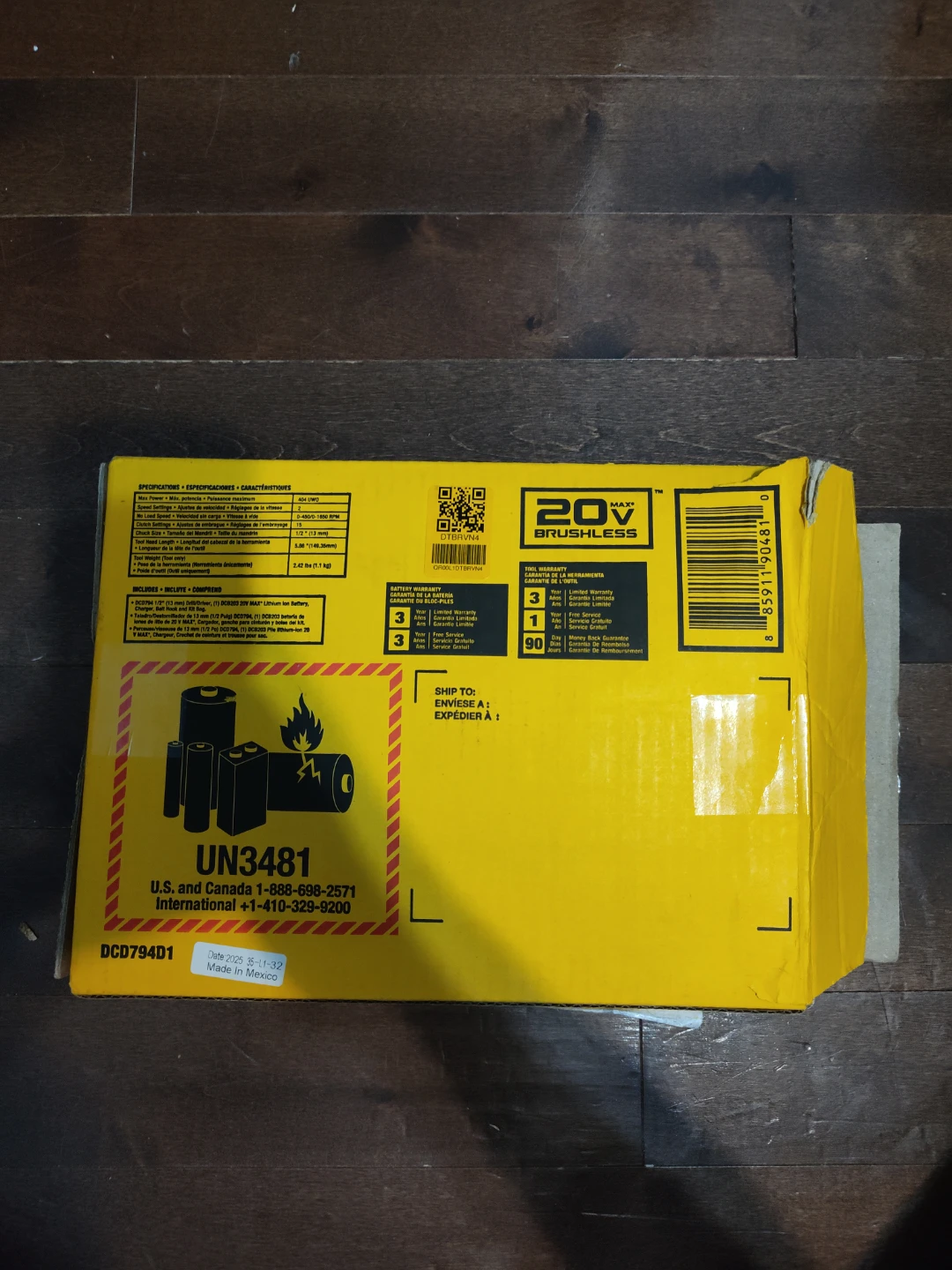 DeWalt Atomic 20V Max Brushless Drill/Driver Kit - photo 2