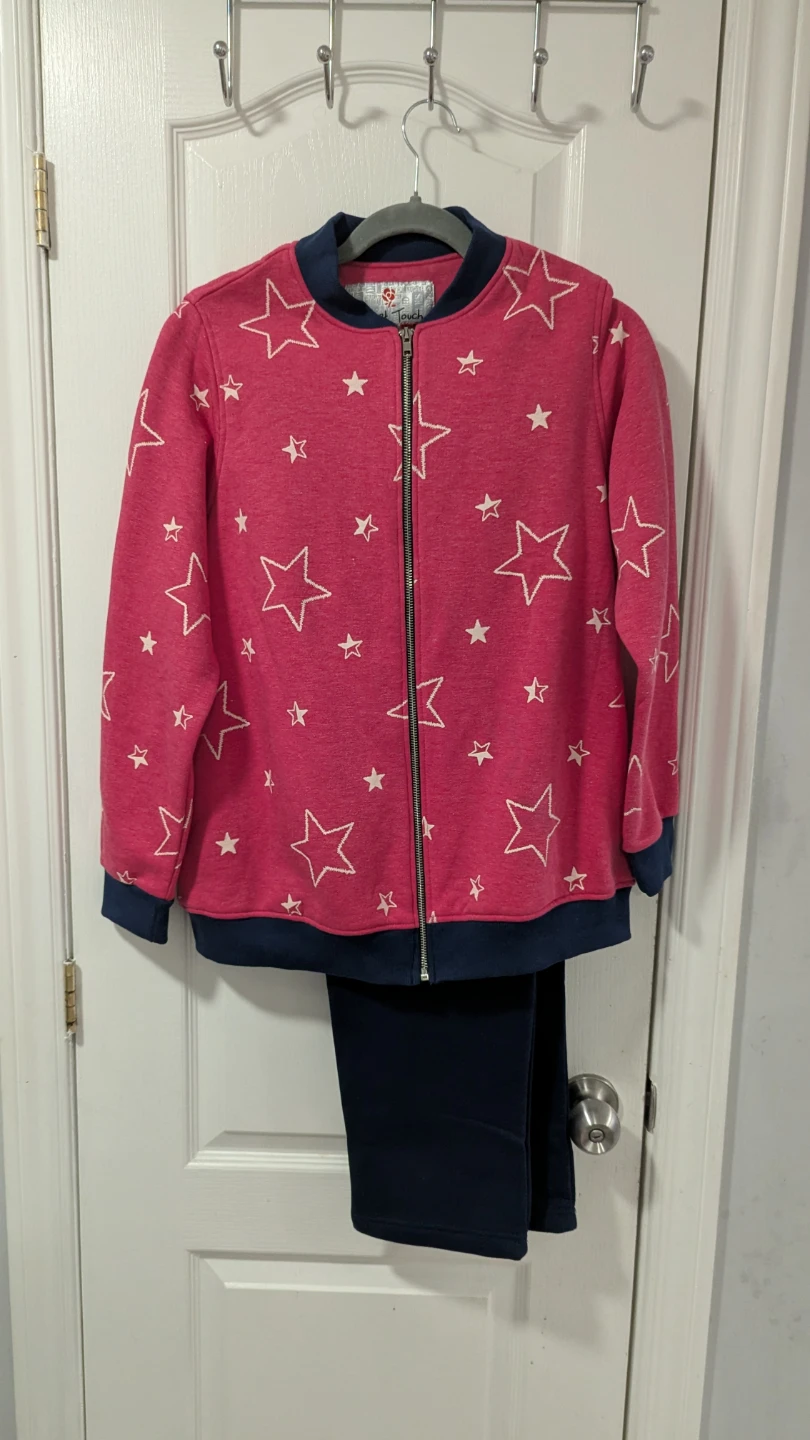 Women's Star Print Tracksuit Set
