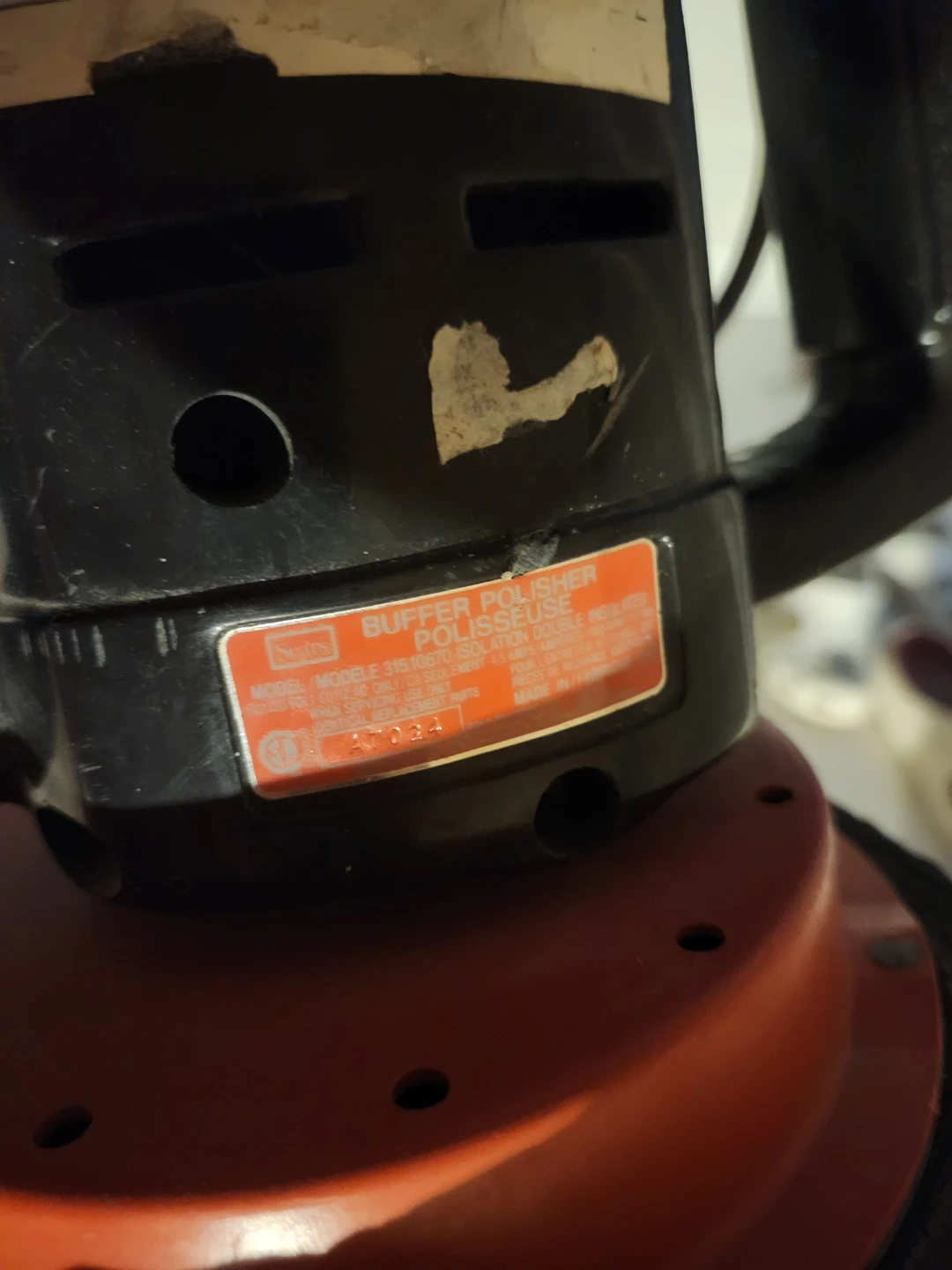 Craftsman Buffer Polisher