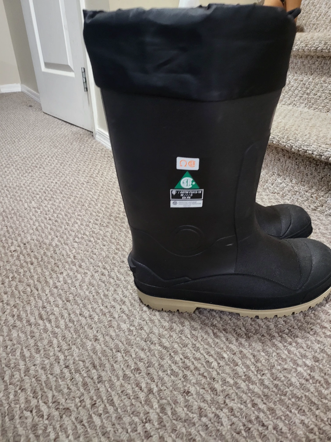 Baffin Black Insulated Waterproof Work Boots