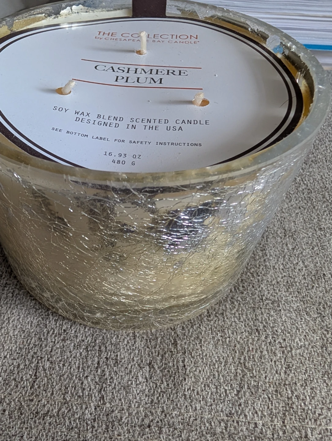 The Collection Cashmere Plum Scented Candle - photo 2