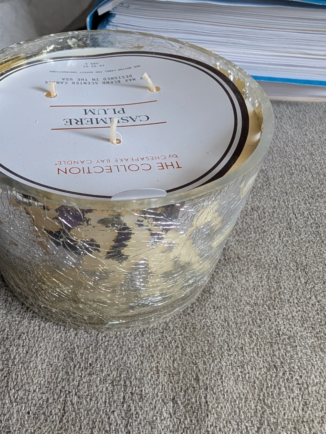 The Collection Cashmere Plum Scented Candle - photo 3