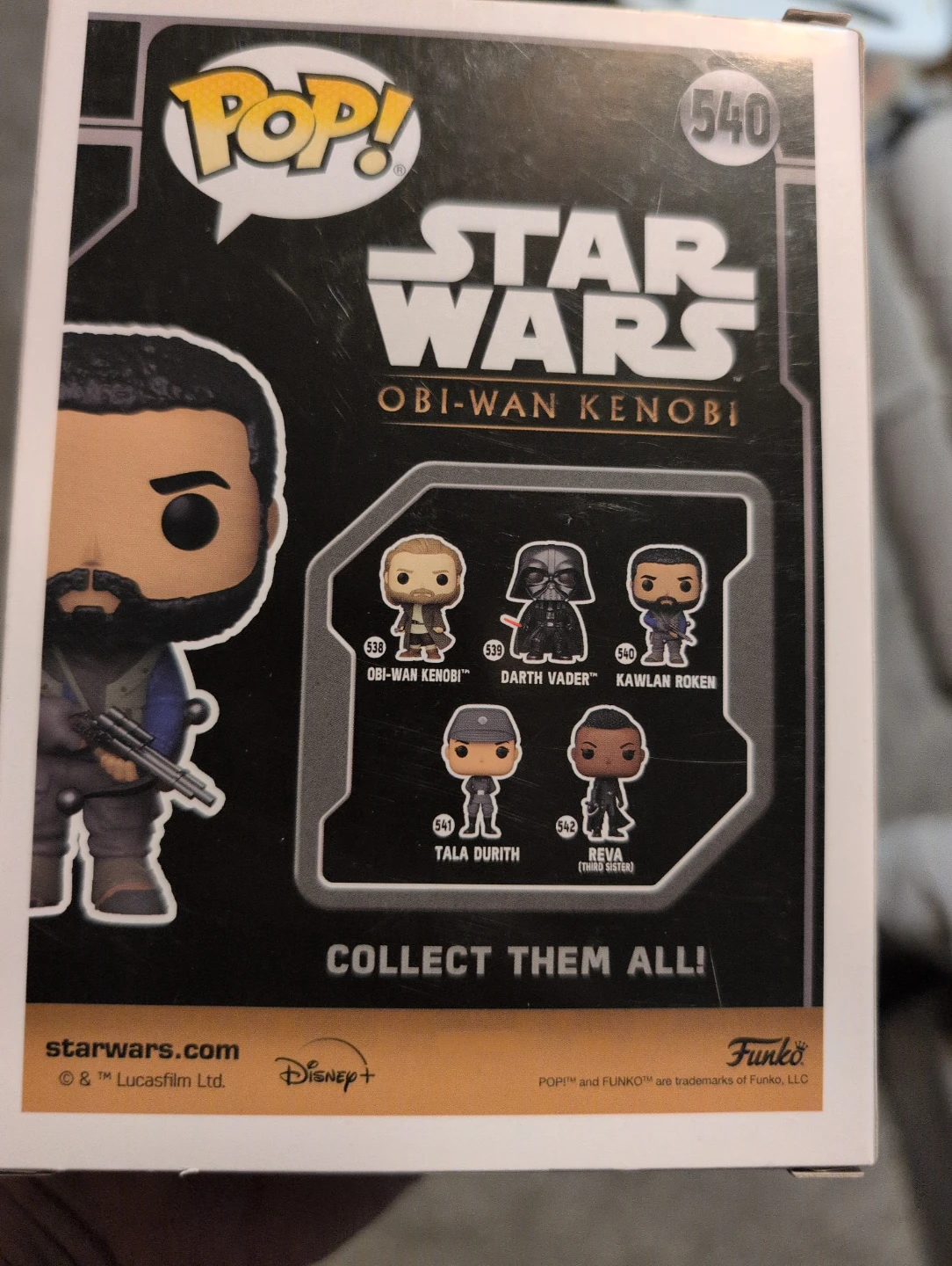 Funko Pop! Star Wars Obi-Wan Kenobi Kawlan Roken Bobblehead #540 - photo 2