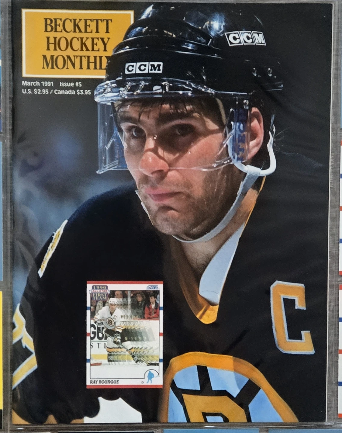 Ray Borque Card Collection-36 Nrmt-Mt Cards+Beckett - photo 3