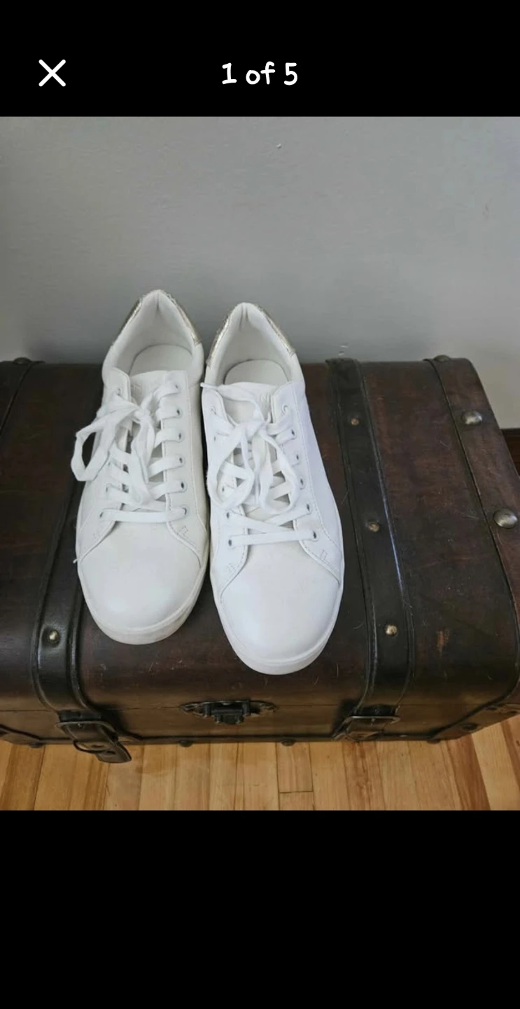 ONLY White Sneakers - Size US 9 / EUR 40