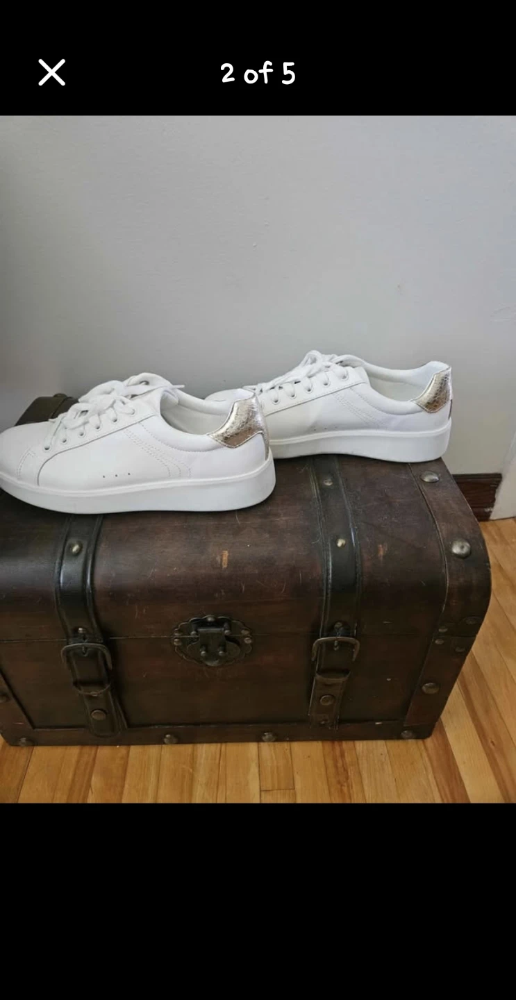 ONLY White Sneakers - Size US 9 / EUR 40 - photo 2
