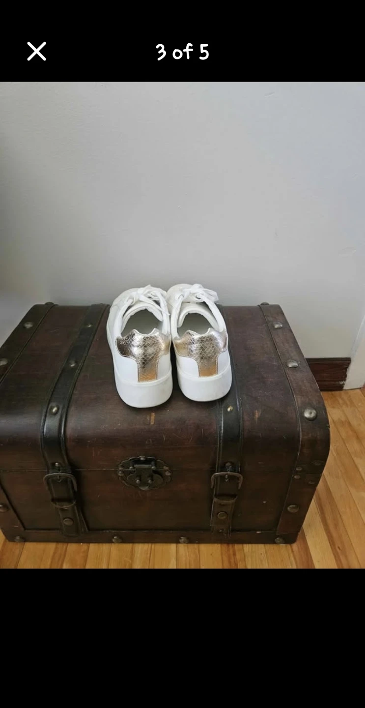 ONLY White Sneakers - Size US 9 / EUR 40 - photo 3