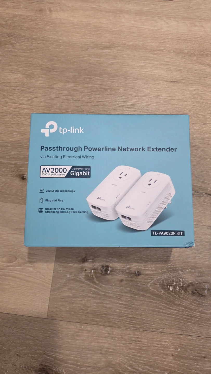 TP-Link Passthrough Powerline Network Extender Kit