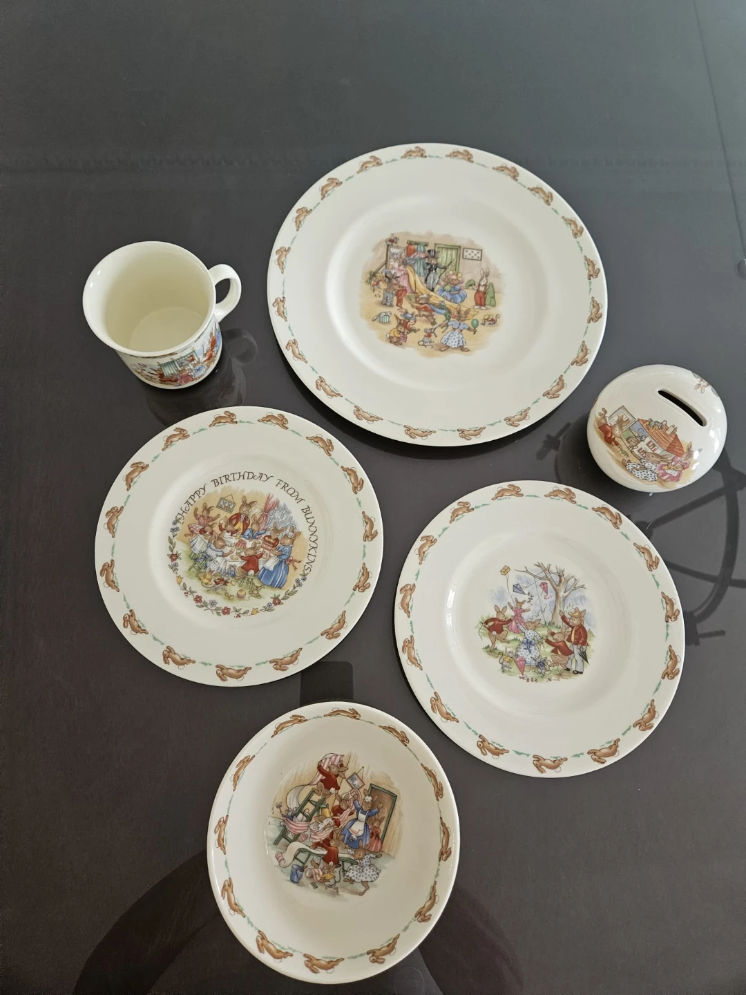 Royal Doulton Bunnykins English Fine Bone China Set
