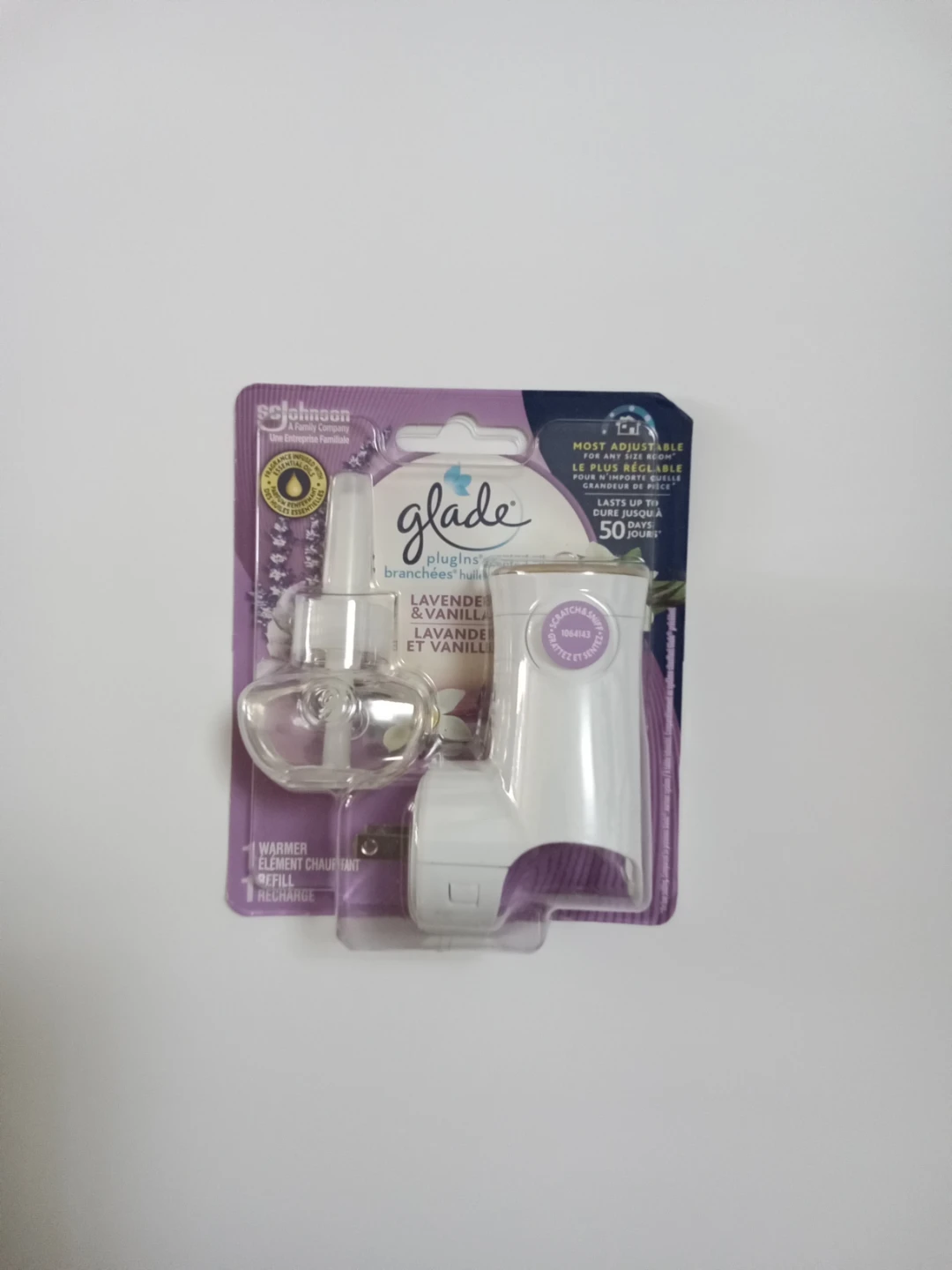 Glade Plugins Lavender & Vanilla Air Freshener with Warmer