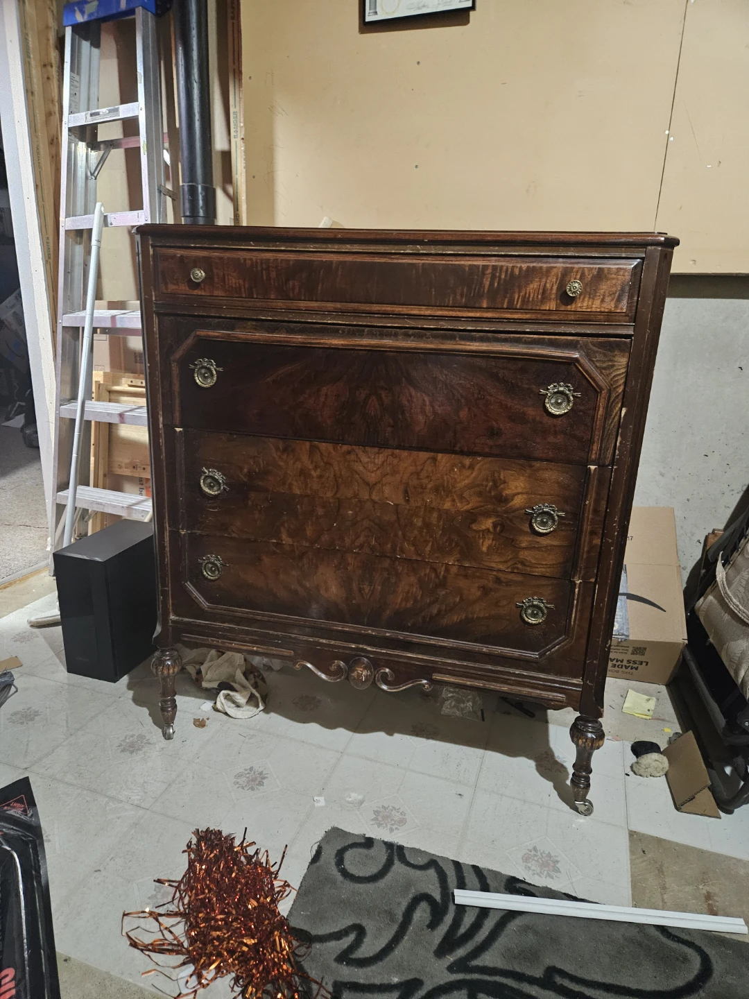 Antique Wooden Dresser