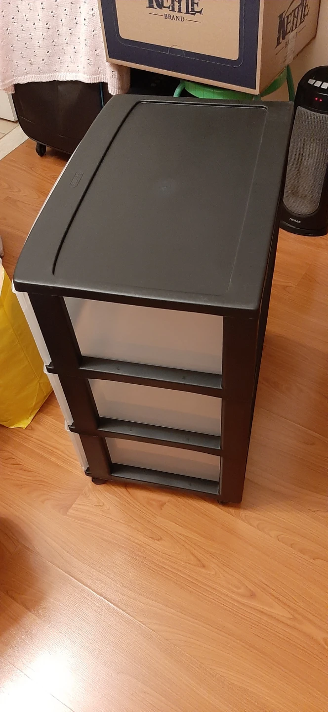 Sterilite 3 Drawer Rolling Storage Cart - photo 3