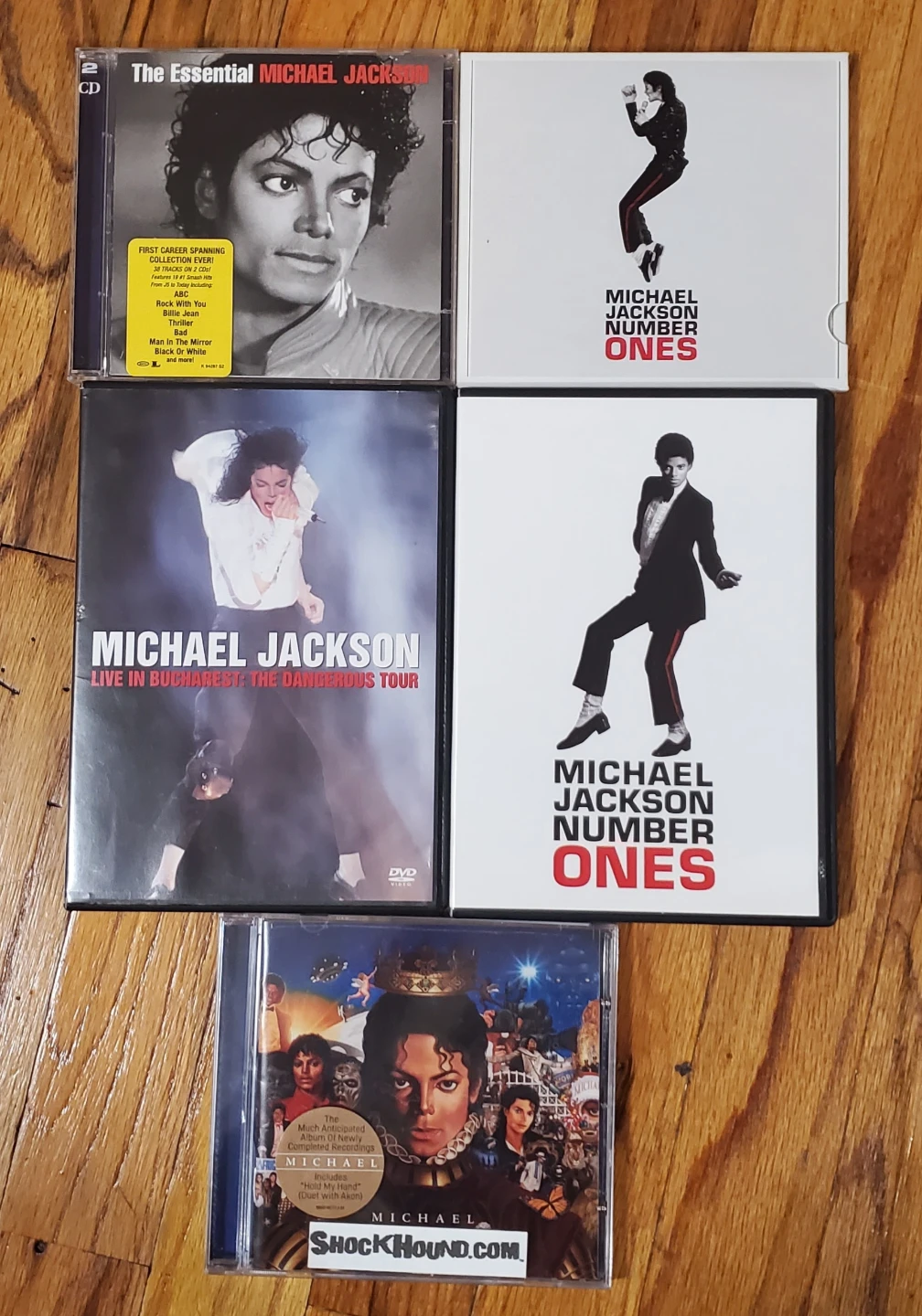 Michael Jackson Number Ones DVD