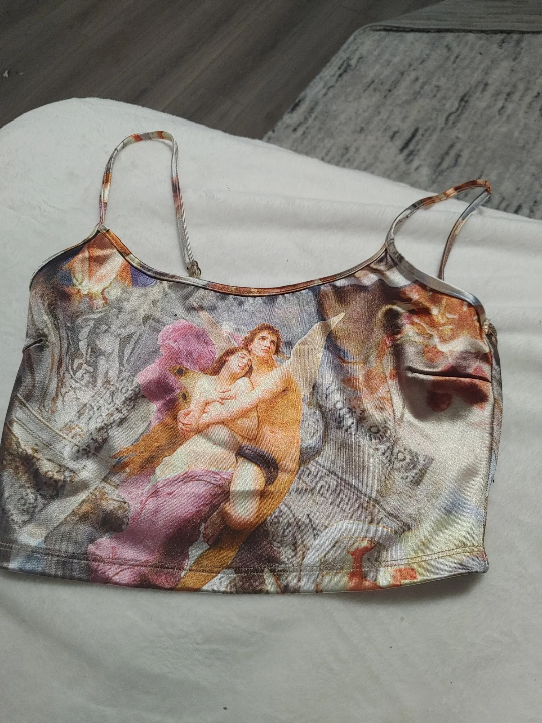 Print Crop Top