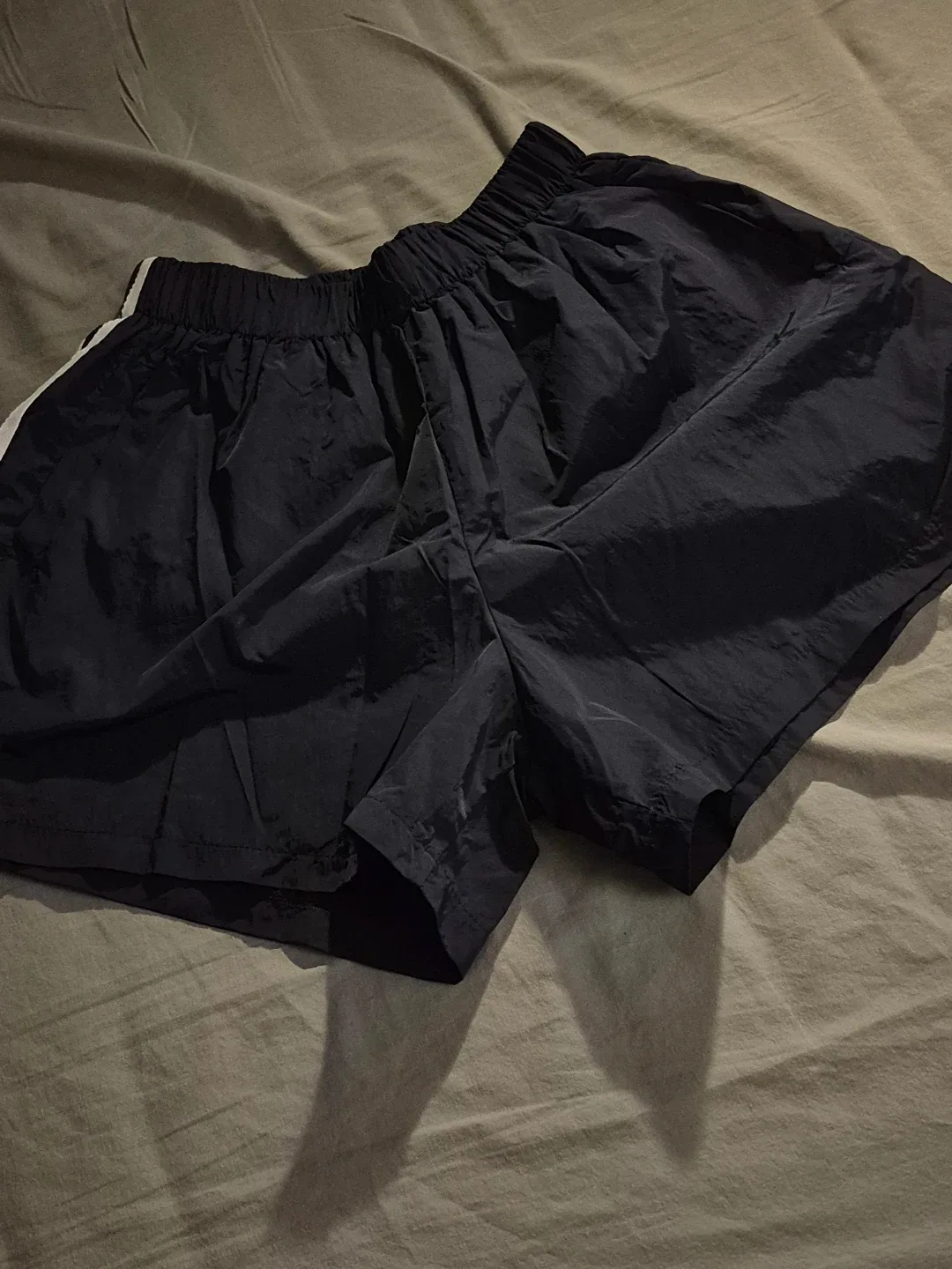 navy blue stripe shorts pants - photo 4