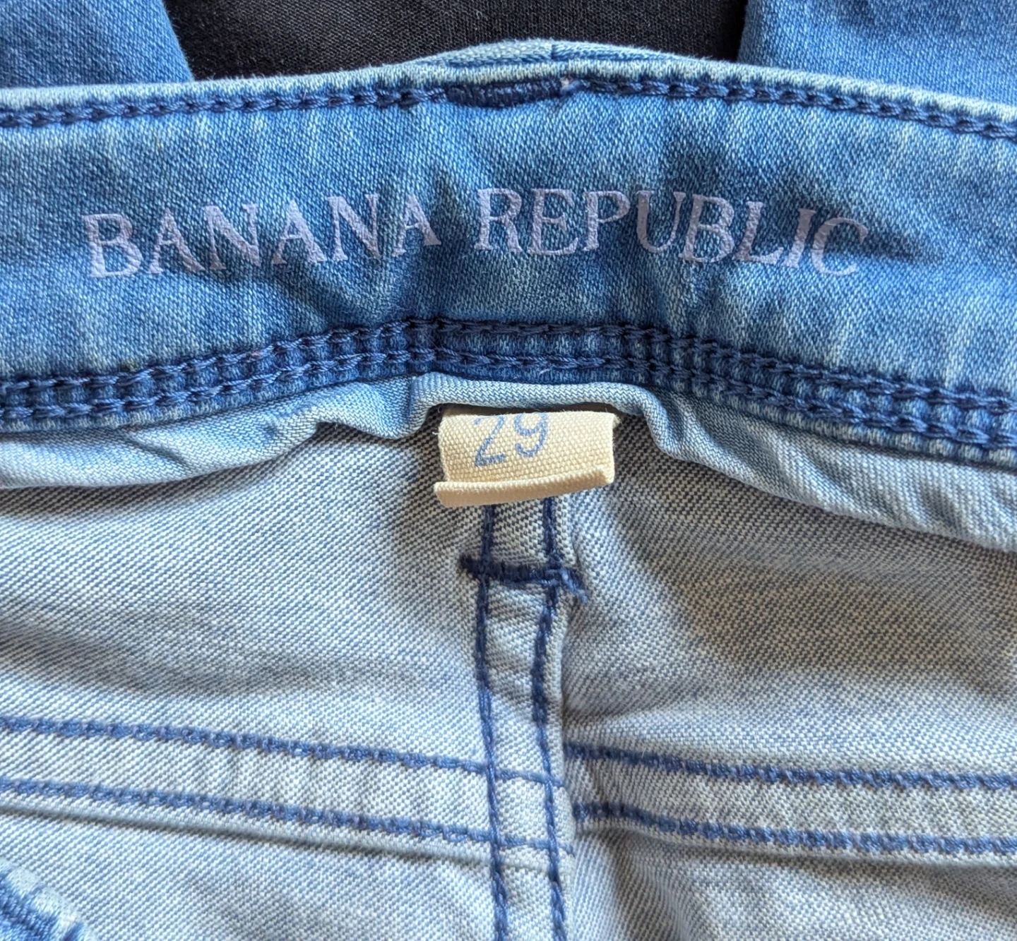 Banana Republic Blue Denim Jeans Size 29 - photo 2