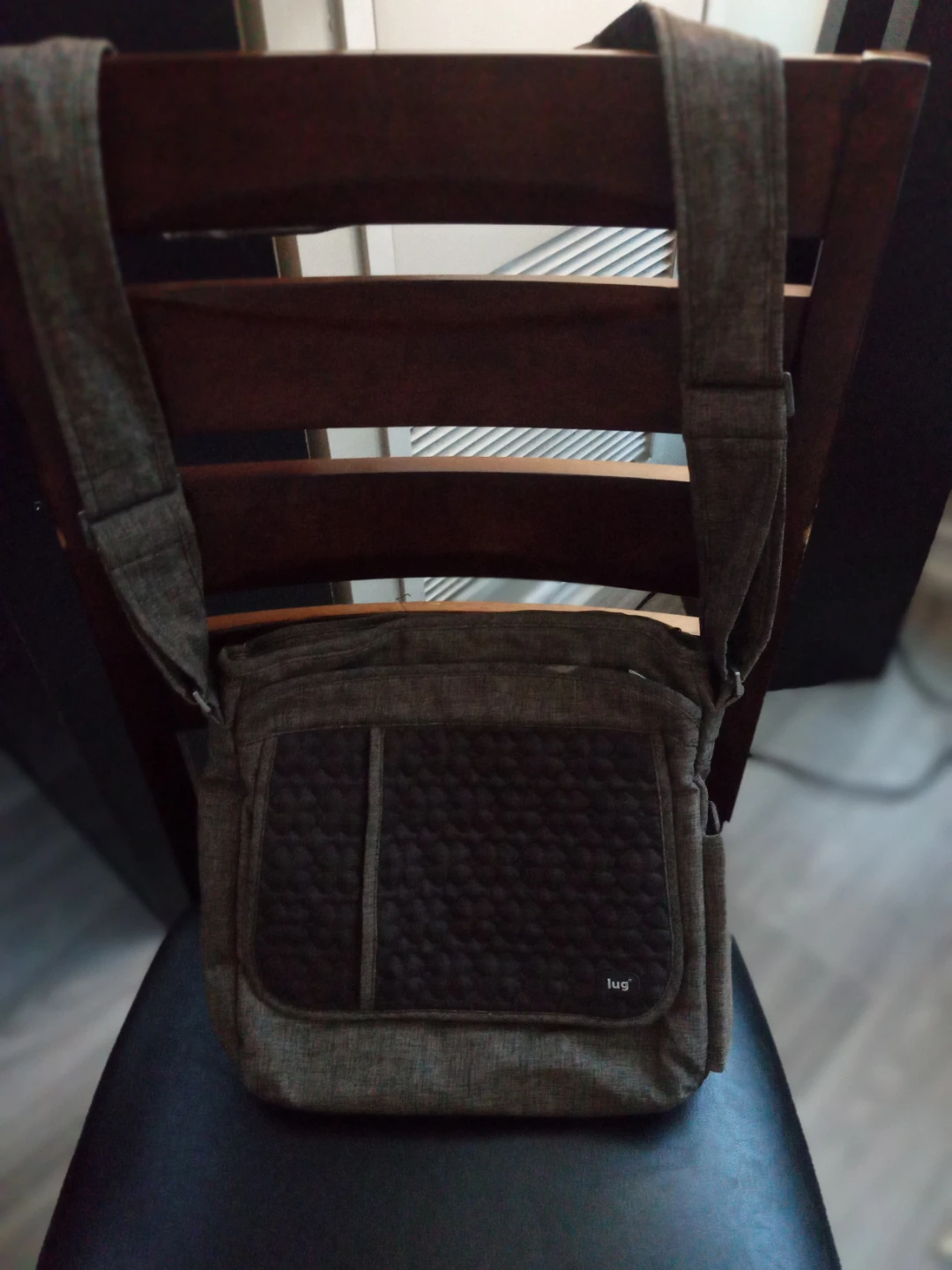 Lug crossbody bag