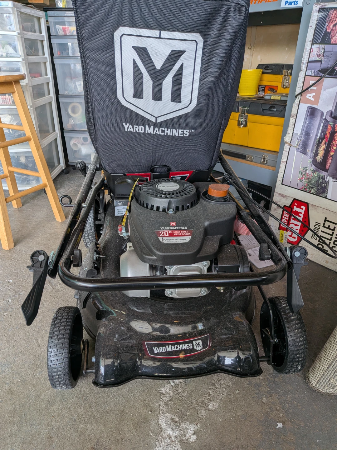 Yard Machines 20" Lawn Mower with 140cc Powermore Engine