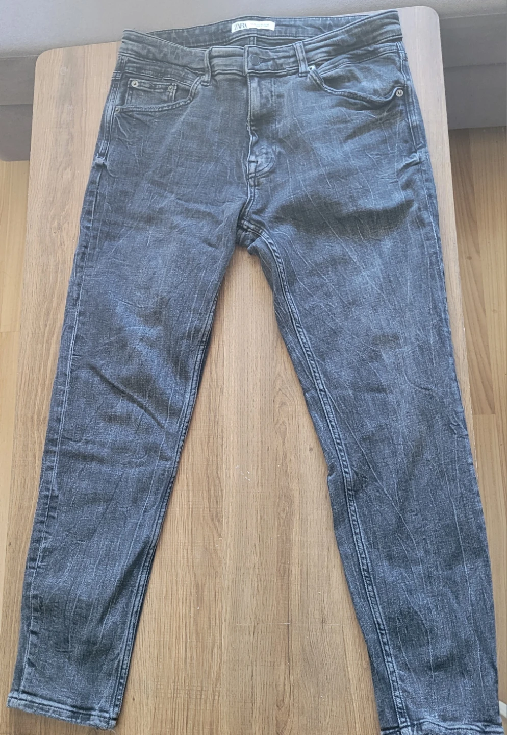 ZARA Men's Grey Jeans - Size 32