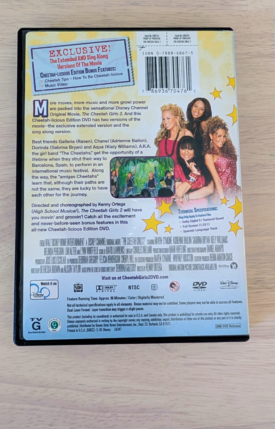 The Cheetah Girls 2 DVD Movie - photo 2