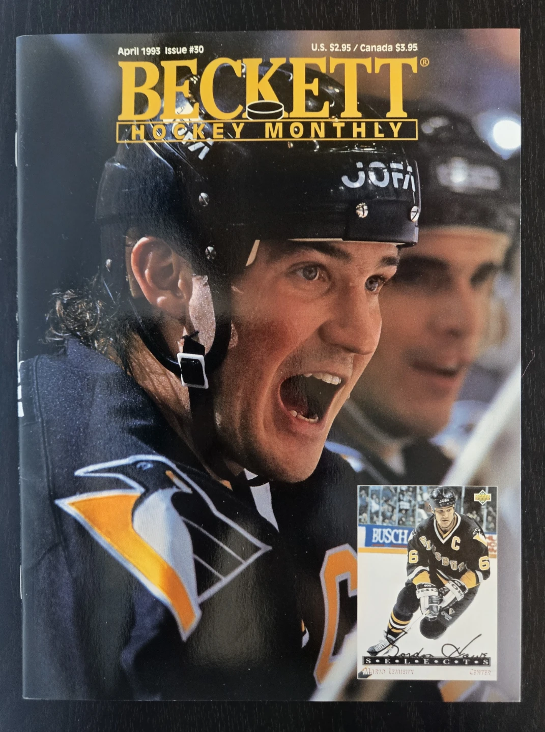 Mario Lemieux 1990's Lot, Hockey News, Becketts, Cards - photo 2