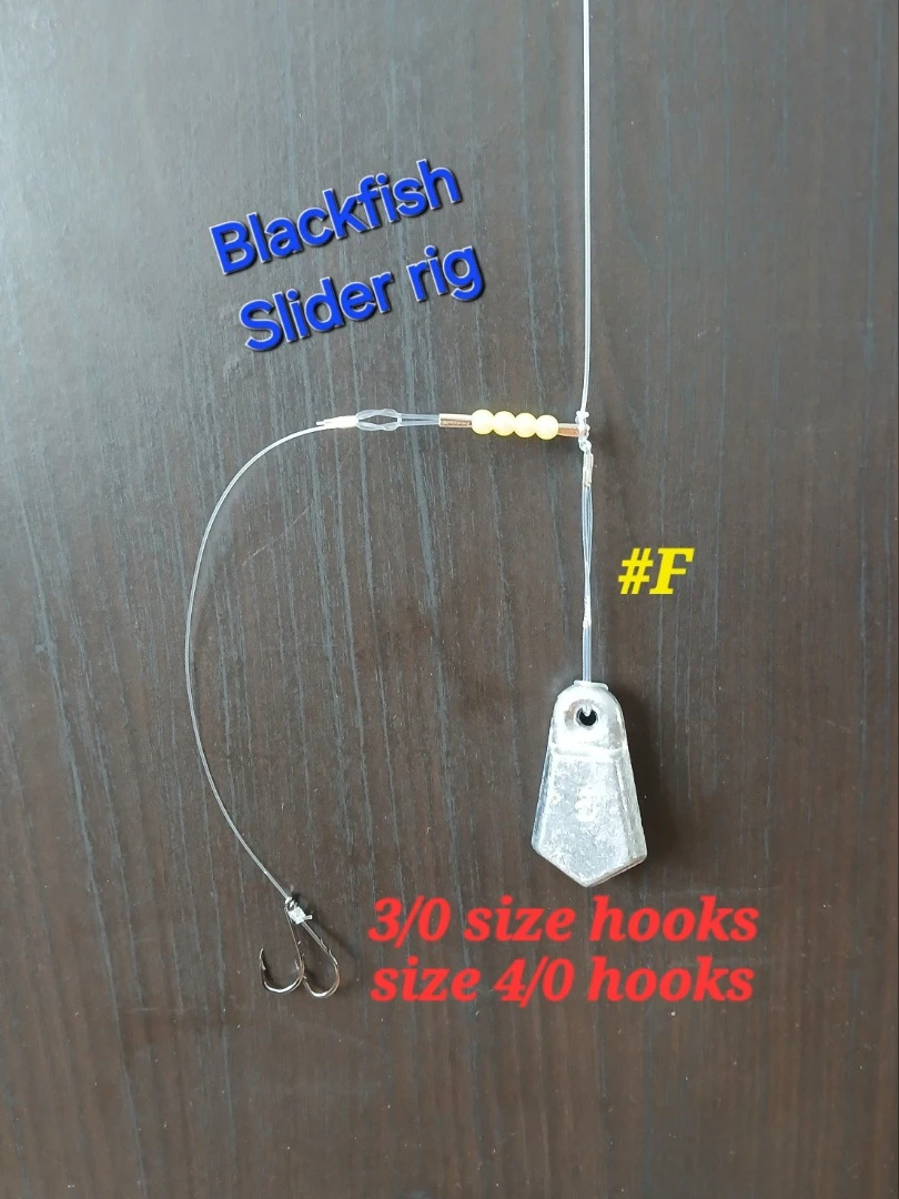 12 Slider rigs+24 hooks(3/0 or 4/0 size)