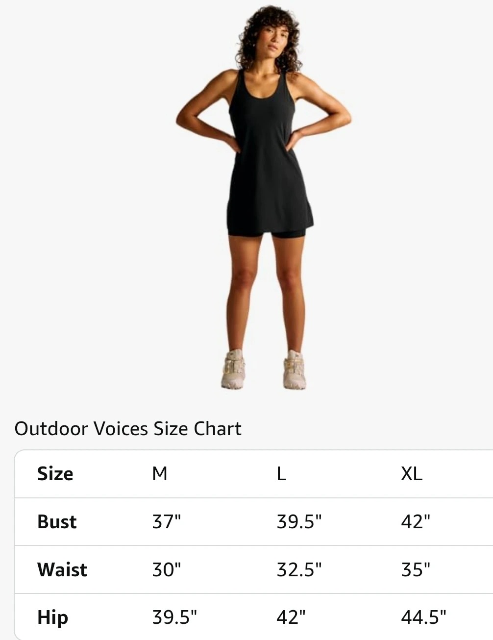 Outdoor Voices Womens Jog Dress Black - photo 4