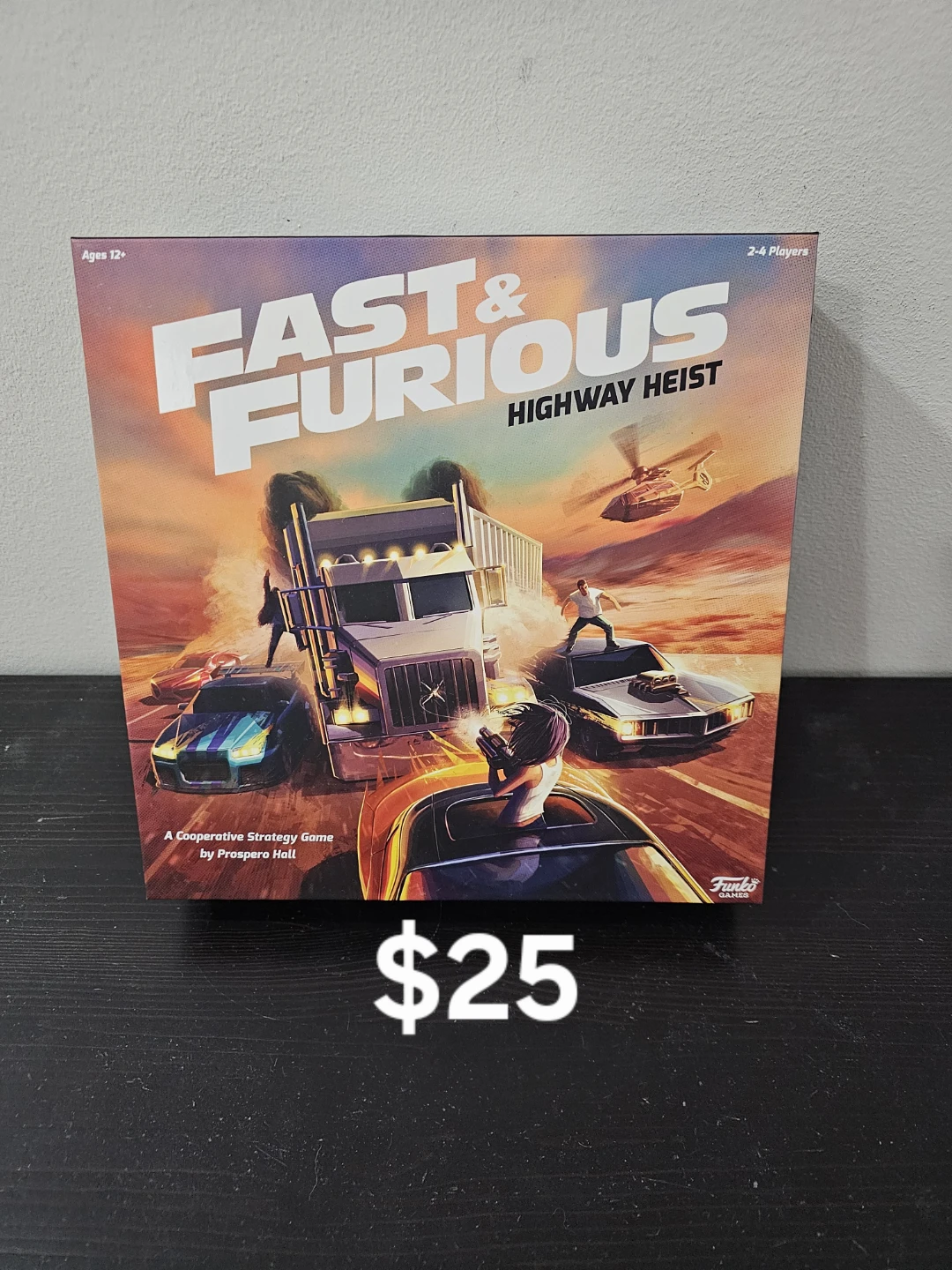 Funko Fast & Furious Highway Heist Board Game