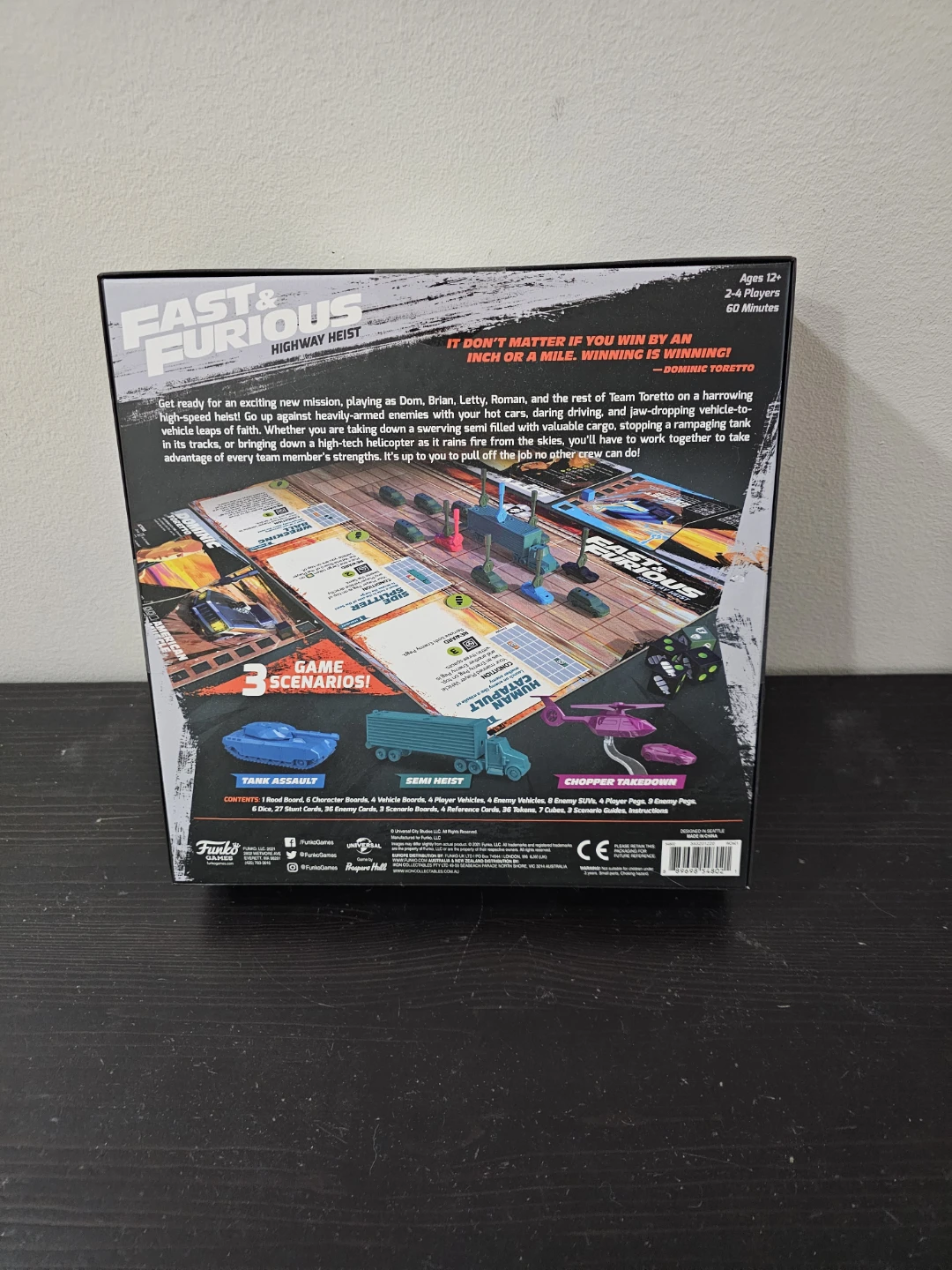 Funko Fast & Furious Highway Heist Board Game - photo 2
