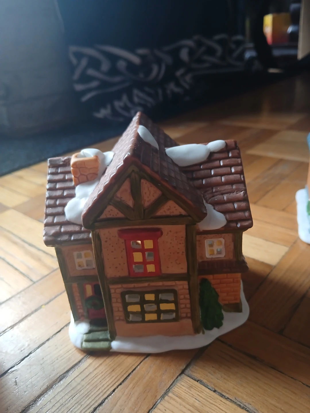 Set of Ceramic Christmas Village Houses - photo 3