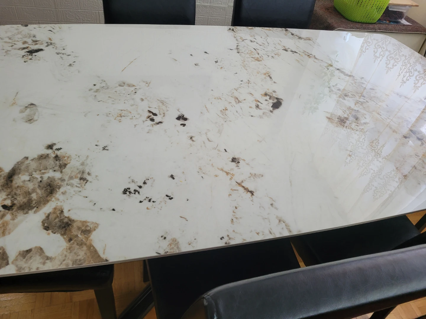 White Marble Dining Table Top brand new $350