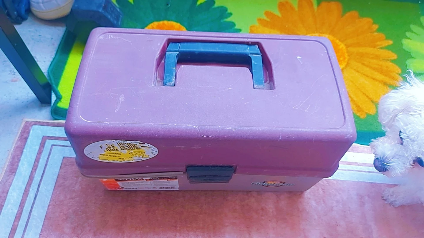 Fishing Tackle Box with Lures and Soft Baits