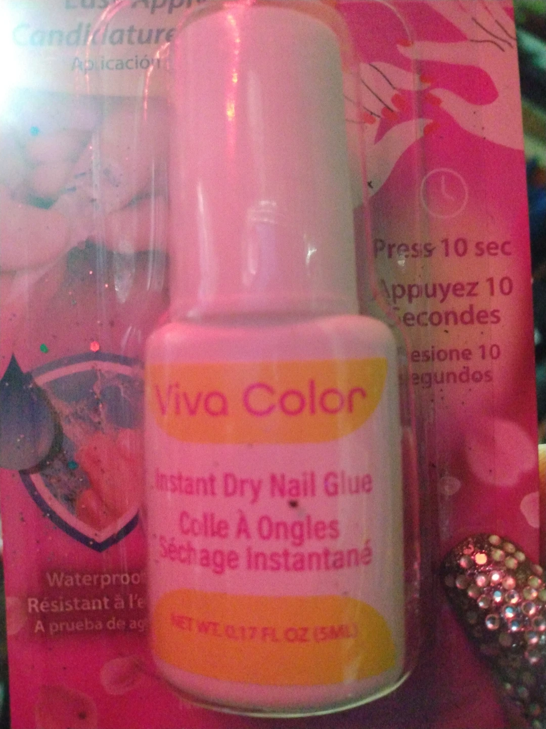 Viva Color Instant Dry Nail Glue 0.17 fl oz