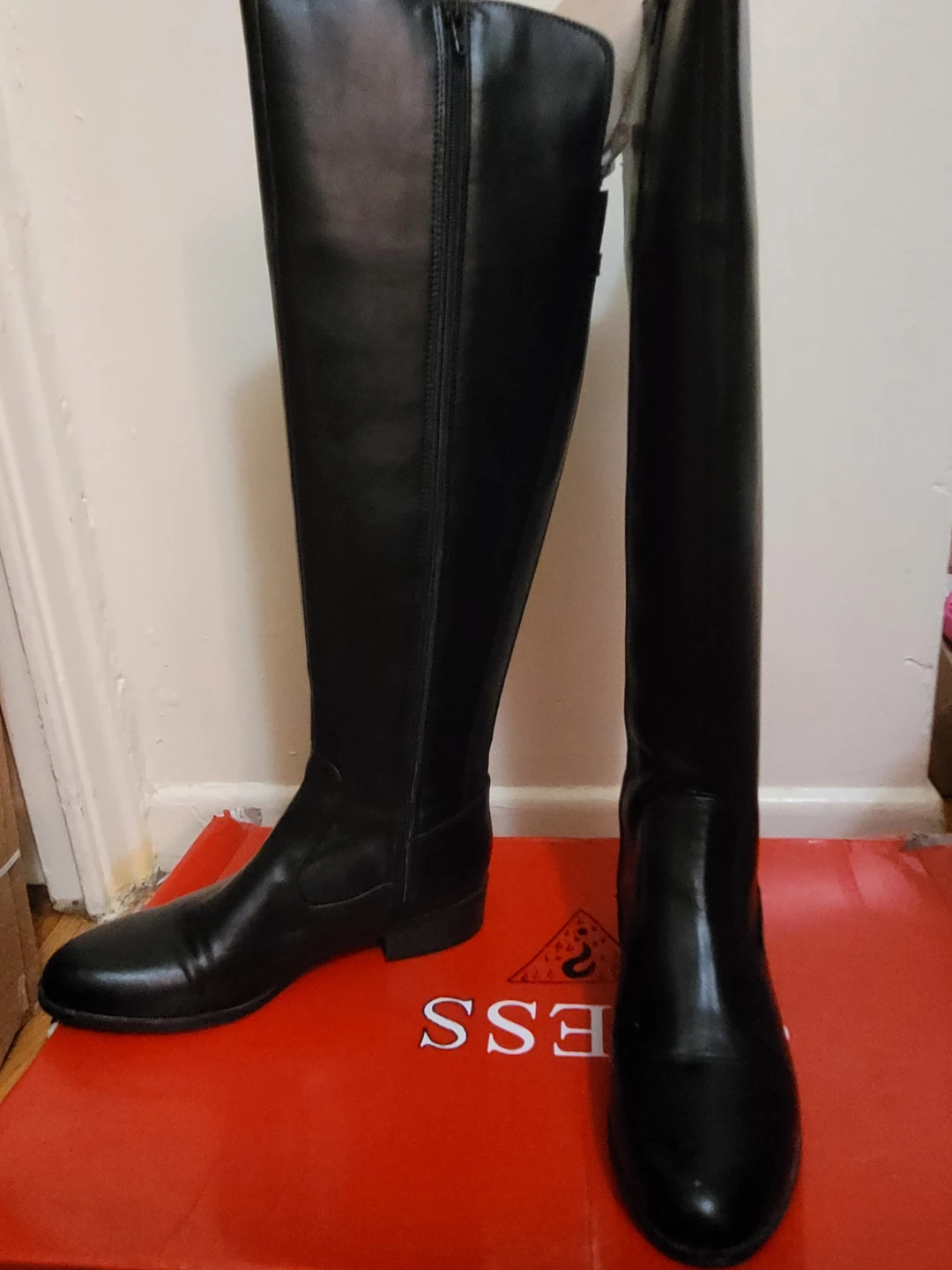 Black Guess Knee-High Boots sz 9