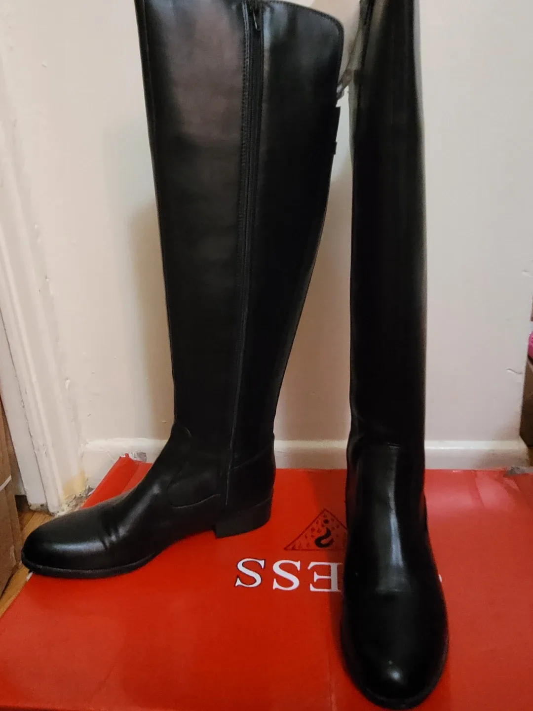 Black Guess Knee-High Boots sz 9