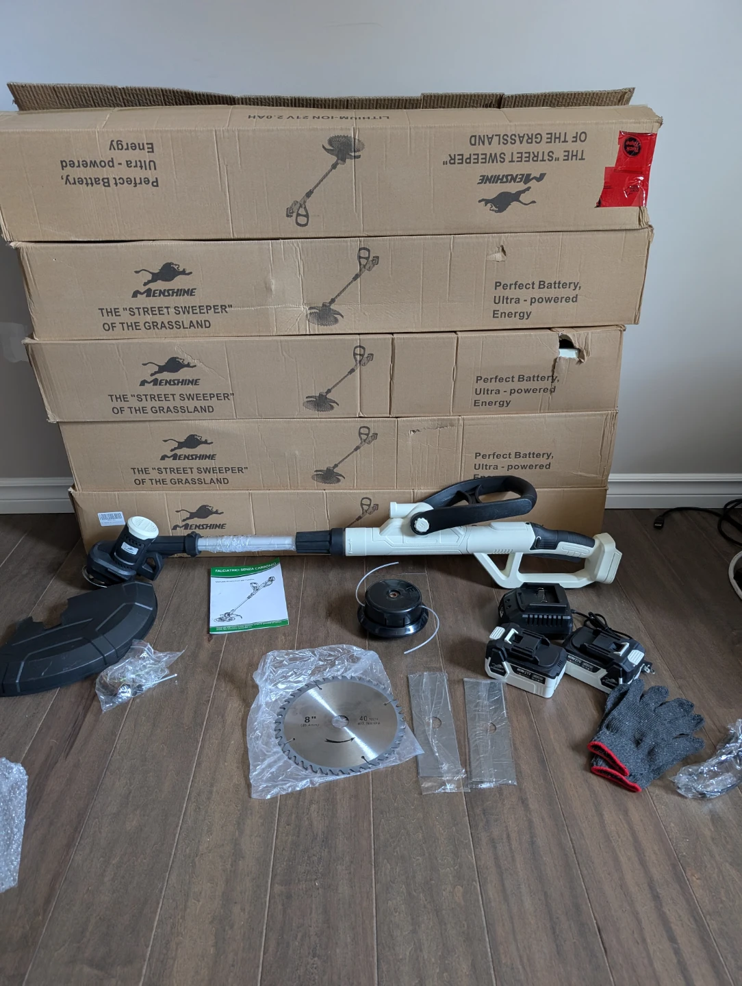 Brand New 21V Cordless Battery Weed Trimmer For Sale - photo 2