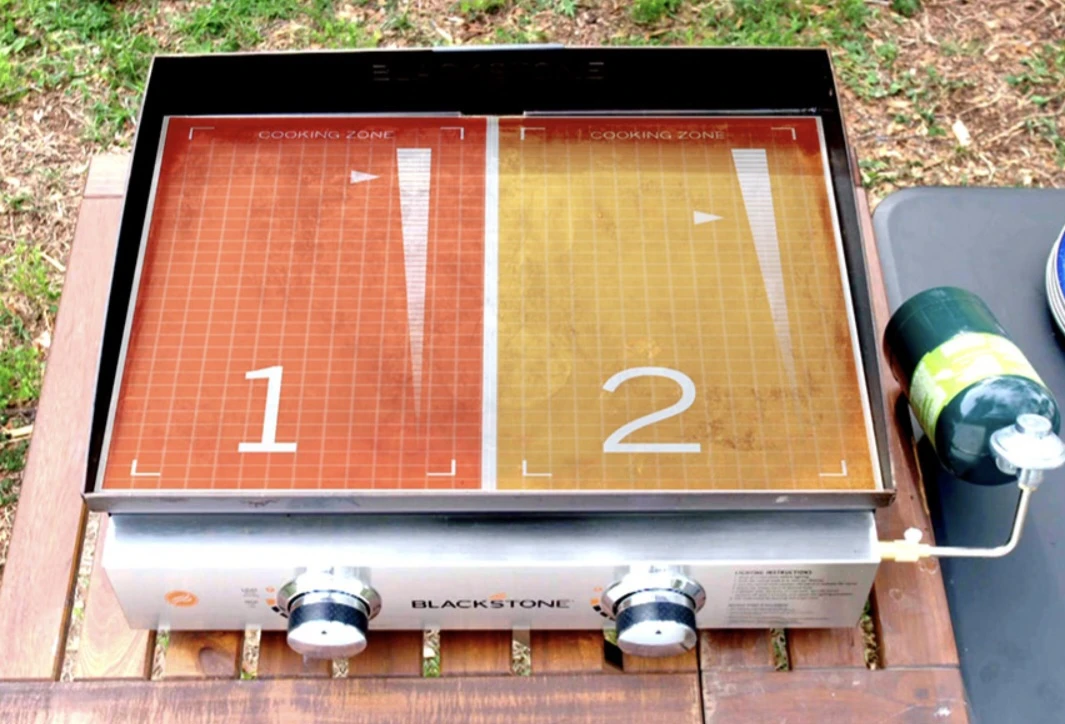 22” Blackstone 2-Burner Gas Table-Top Griddle (Unused) - photo 2