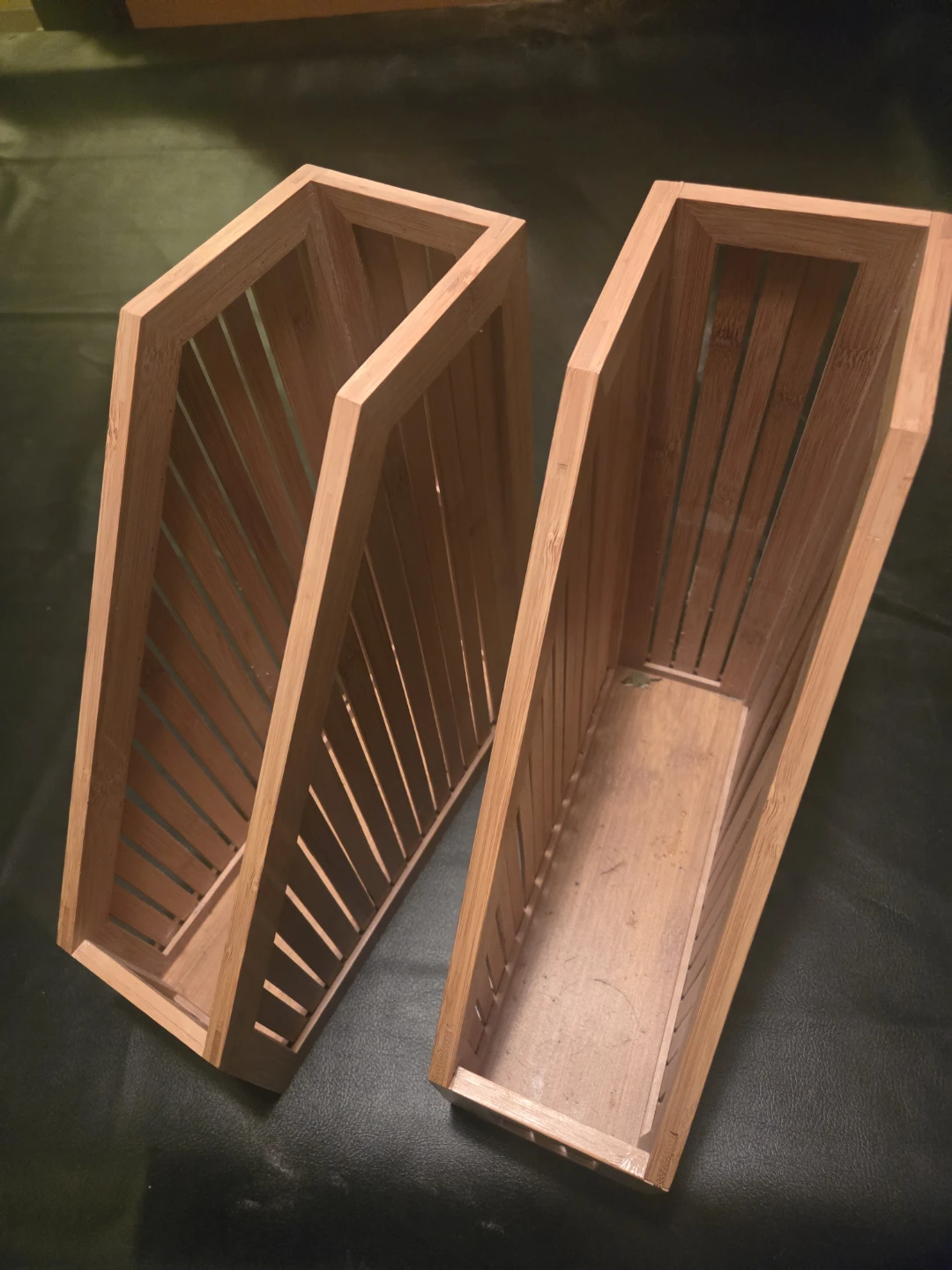 Bamboo Magazine Holders (Set of 2)