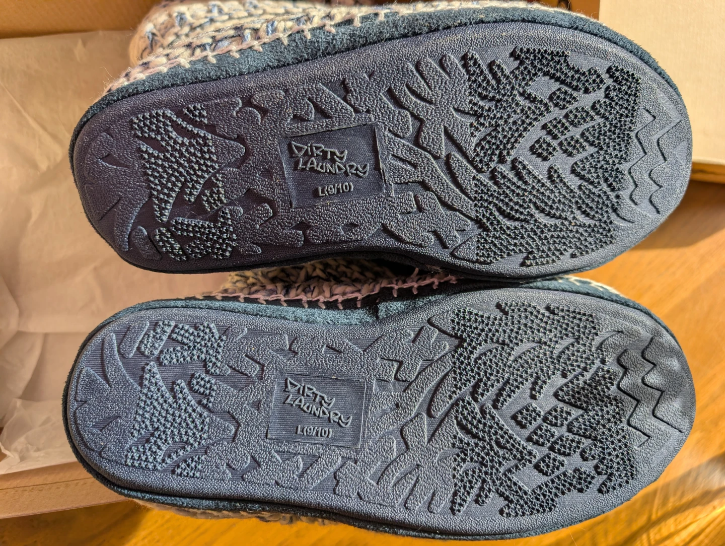 Dirty Laundry Women's Aztec Knit Slippers - photo 4