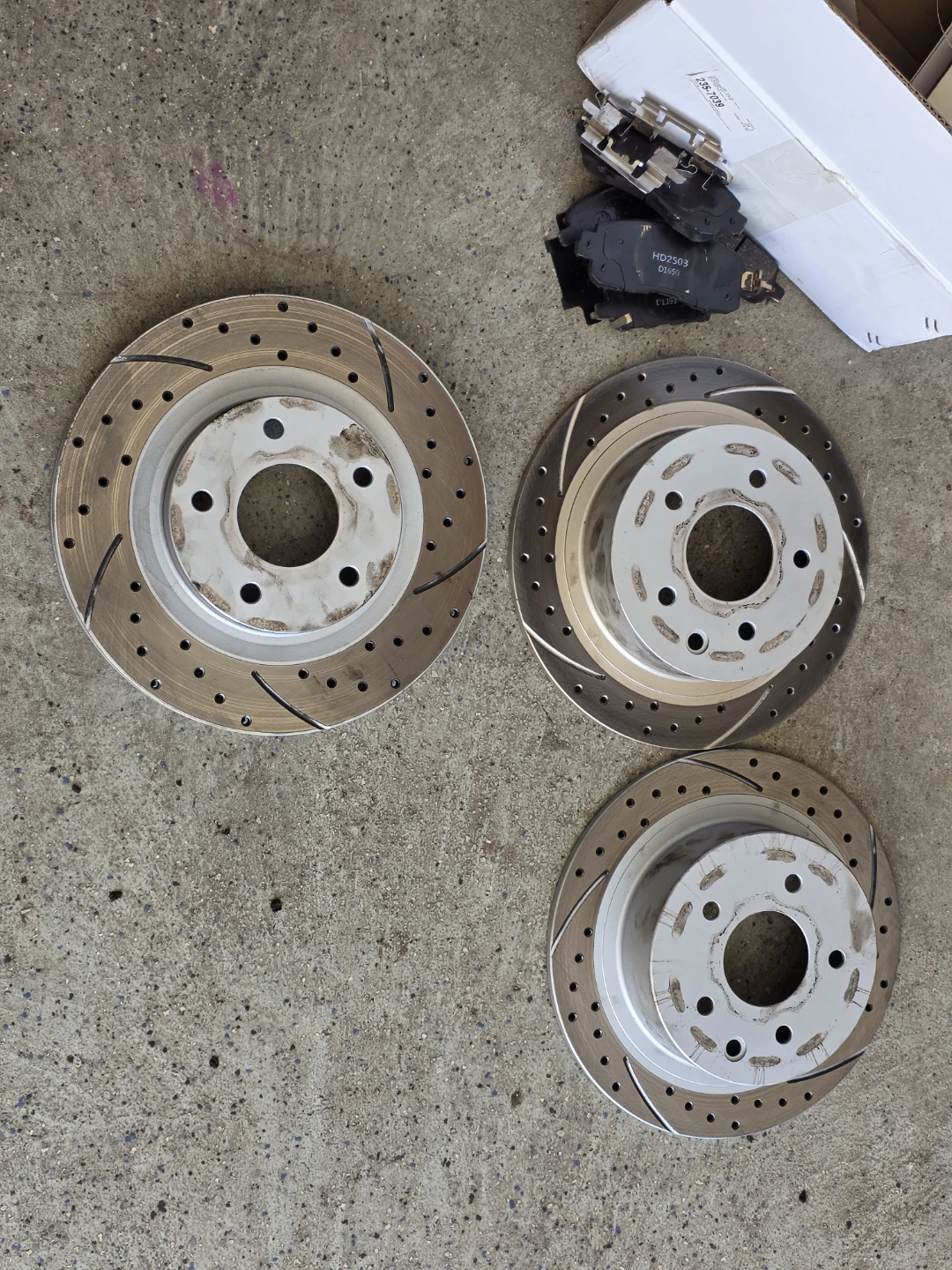 2015 altima Rotors and pads Performance drill and slotted