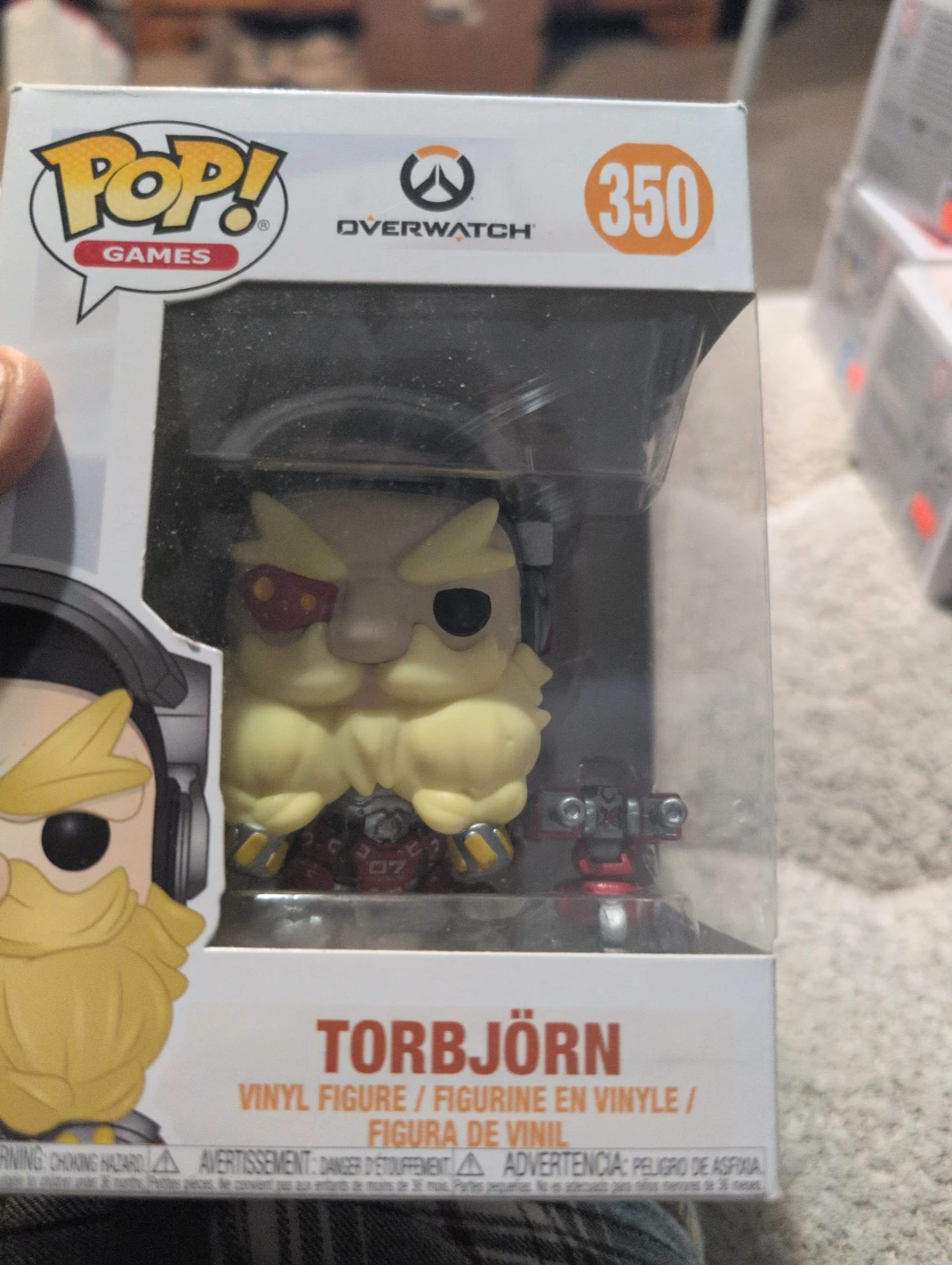 Funko Pop! Games Overwatch Torbjörn Vinyl Figure #350