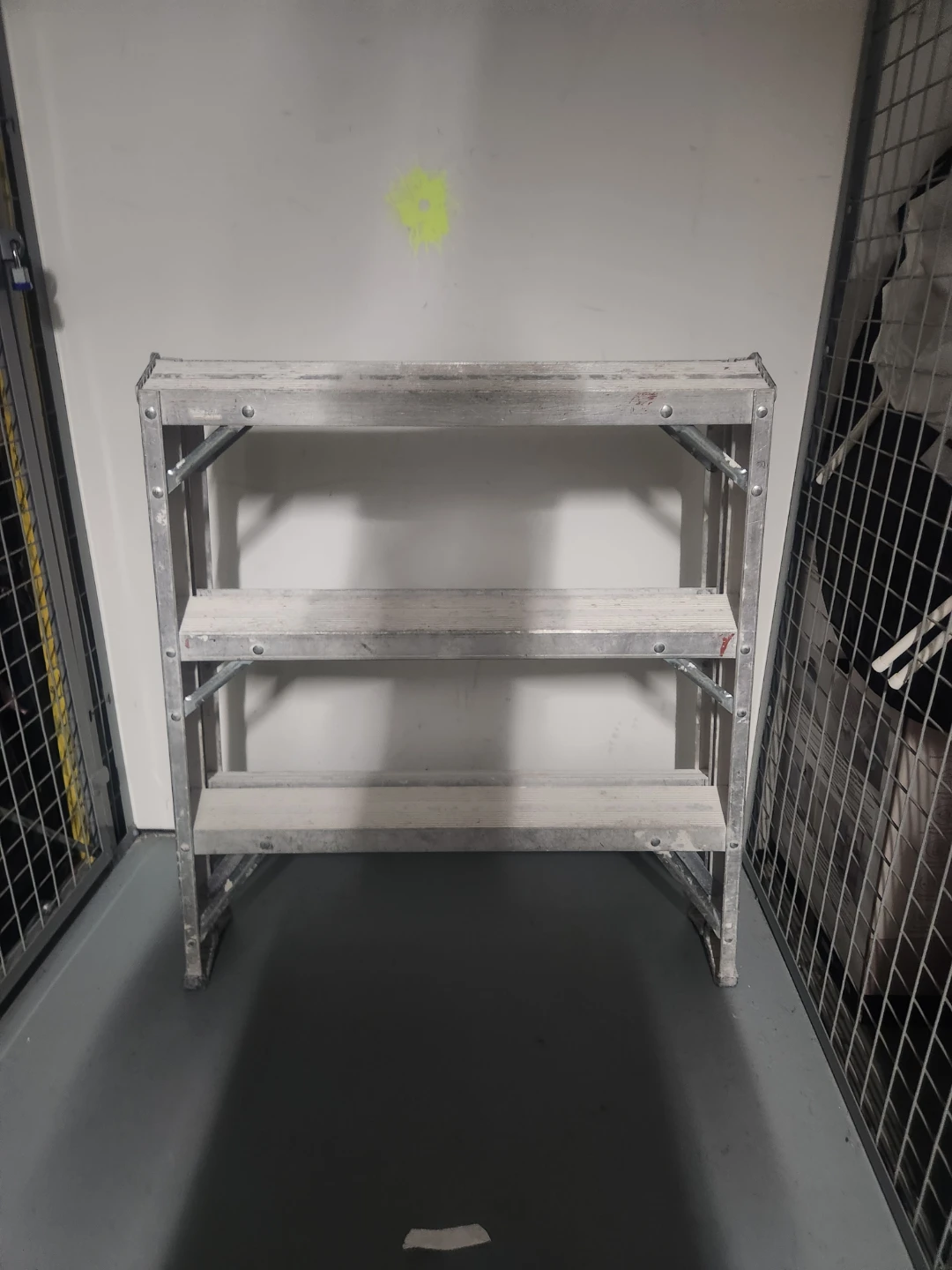 3-Step Aluminum Folding Ladder