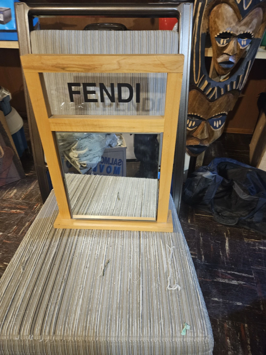Fendi Wooden Frame Mirror - photo 2