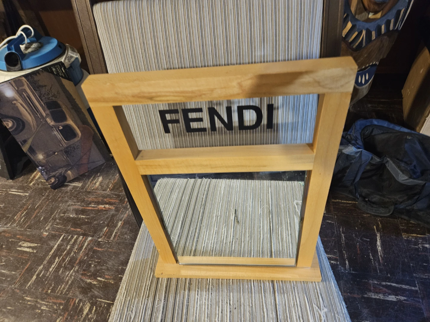 Fendi Wooden Frame Mirror - photo 3