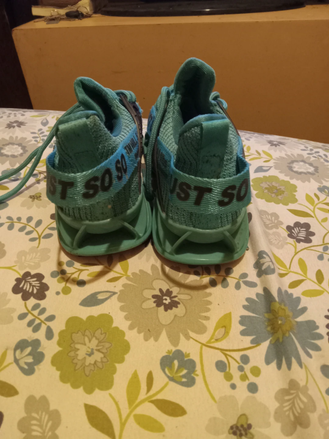 Teal "Just So" Athletic Sneakers. For kids - photo 2
