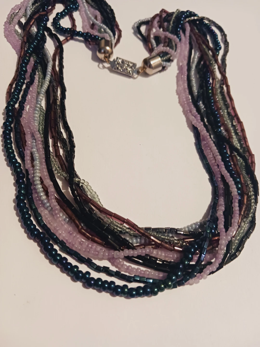 New !! Multi-strand Colorful Beaded Necklace