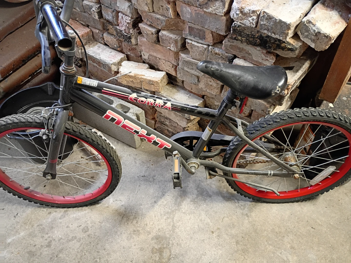 BOY'S,NEXT Cobra BMX Bike - Black and Red