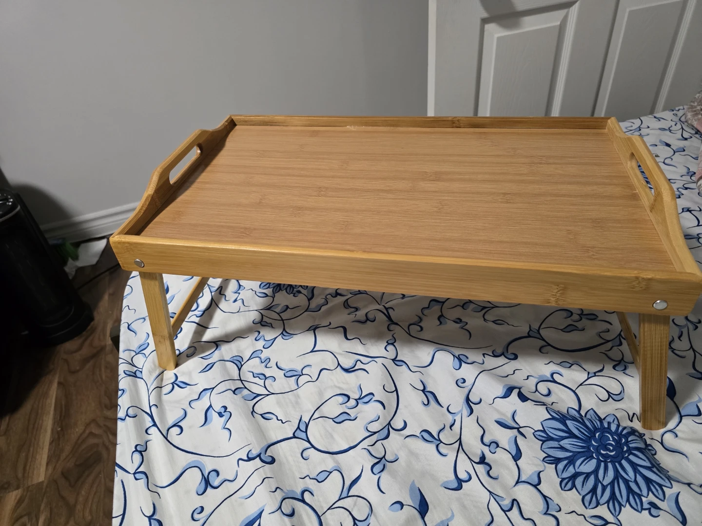 Bamboo Bed Tray with Folding Legs