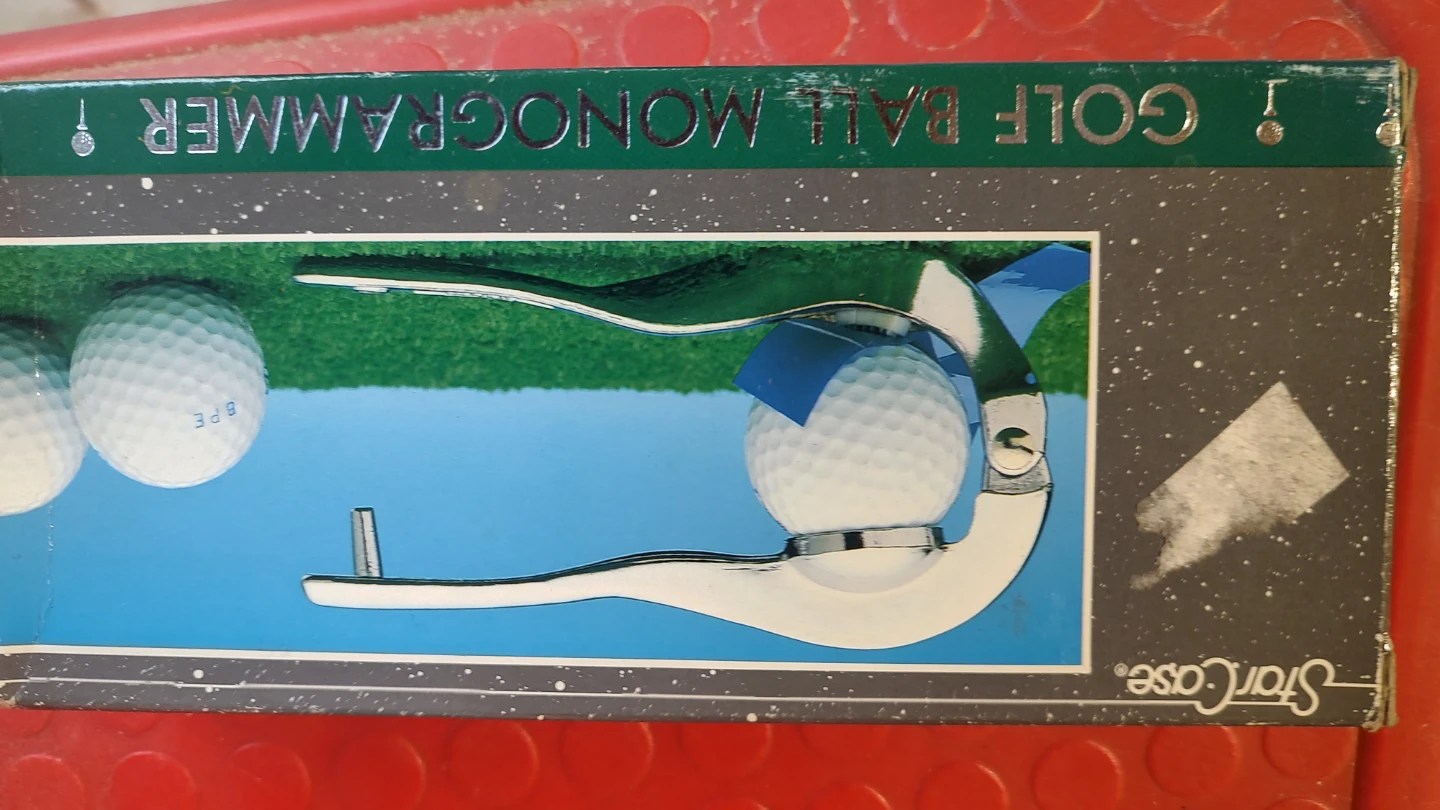 StarCase Golf Ball Monogrammer